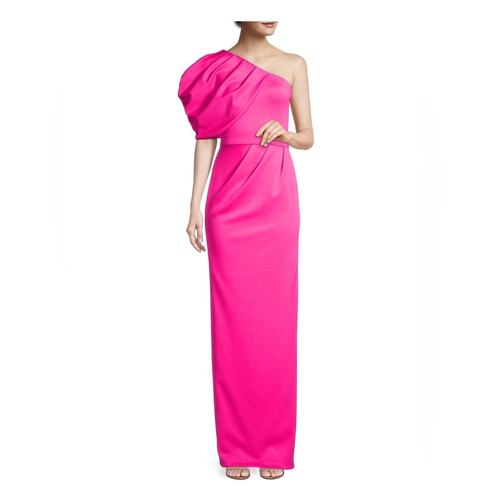 Black Halo Egan One-shoulder gown size 6
